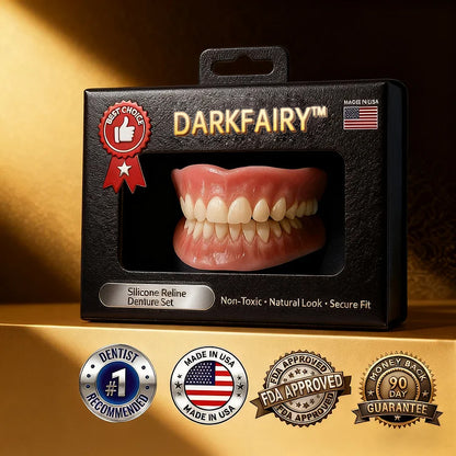 ✨ Ends Today: 70% OFF! DarkFairy™? Custom-Fit Full Functional DenturesMake you more confident