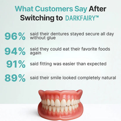 ✨ Ends Today: 70% OFF! DarkFairy™? Custom-Fit Full Functional DenturesMake you more confident