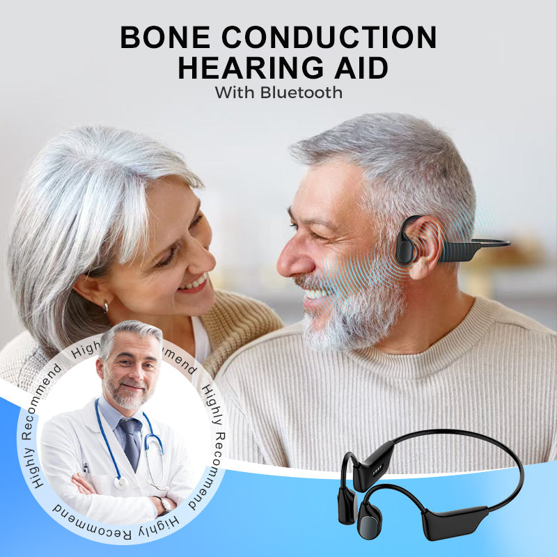 Feel the Joy Shop the Season🌲💖💥 LIMITED TIME OFFER!🔥Bone Conduction Smart Hearing Aid Bluetooth Earphones