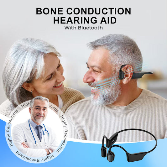 Feel the Joy Shop the Season🌲💖💥 LIMITED TIME OFFER!🔥Bone Conduction Smart Hearing Aid Bluetooth Earphones