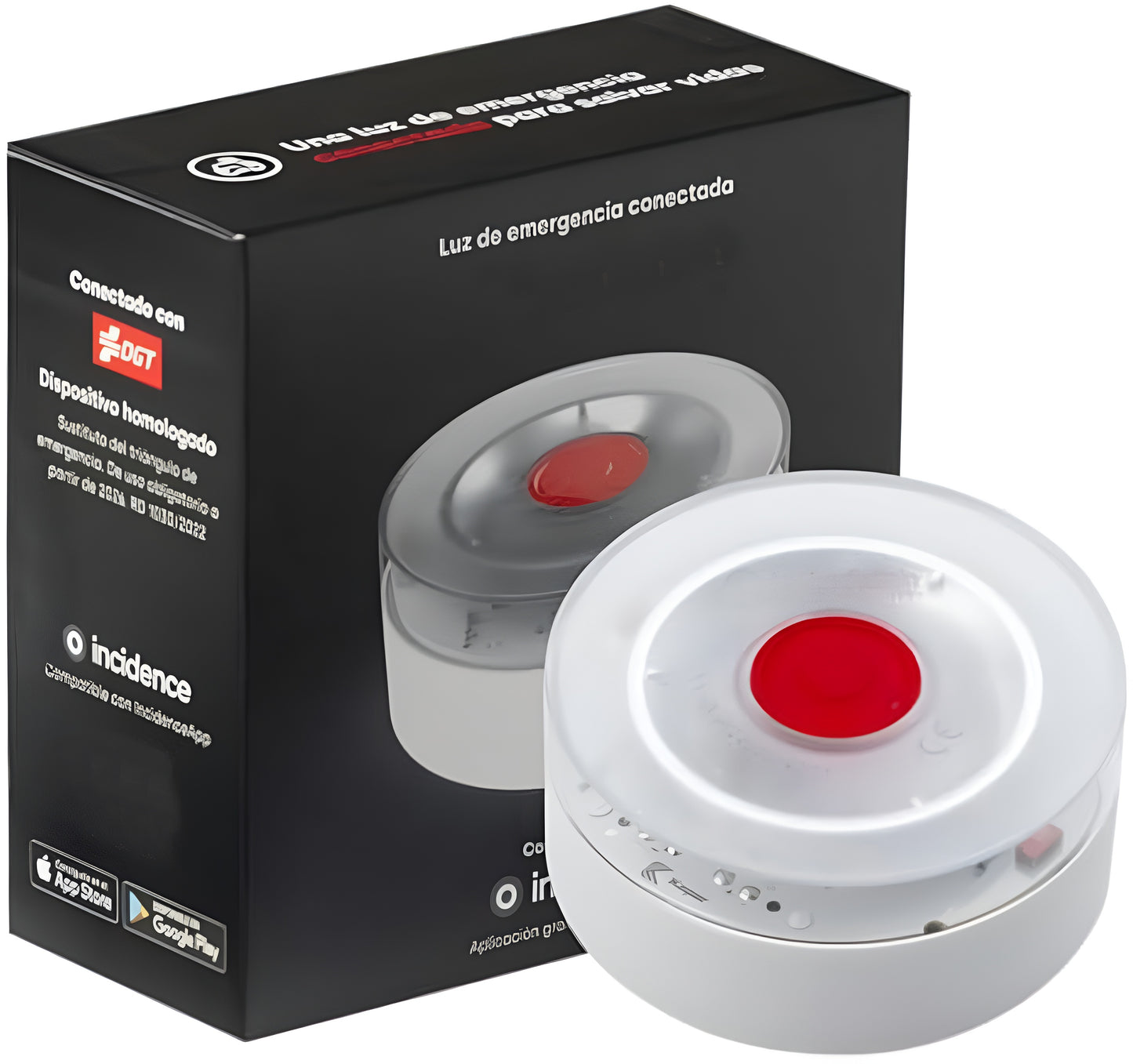 🚨 DarkFairy V16 con Geolocalización 3.0 y Aprobación DGT – Baliza de Emergencia para Automóvil con Datos Incluidos y Base Magnética IP54 – Compatible con Normativa 2026